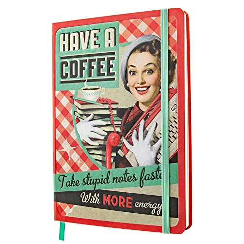 Nostalgic-Art Retro Notizbuch, A5, Have A Coffee – Geschenk-Idee für Kaffee-Fans, Bullet Journal dotted, Vintage Design, Kaffee-Deko Nostalgic-Art Retro Notizbuch, A5, Have A Coffee – Geschenk-Idee für Kaffee-Fans, Bullet Journal dotted, Vintage Design, Kaffee-Deko von Nostalgic-Art