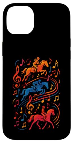 Pferd Pferde Musiknoten Springreiten Hülle für iPhone 14 Plus Pferd Pferde Musiknoten Springreiten Hülle für iPhone 14 Plus von Notenschlüssel Pferdefreunde Sprüche Mädels Spruch
