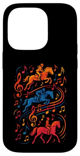 Pferd Pferde Musiknoten Springreiten Hülle für iPhone 14 Pro Pferd Pferde Musiknoten Springreiten Hülle für iPhone 14 Pro von Notenschlüssel Pferdefreunde Sprüche Mädels Spruch