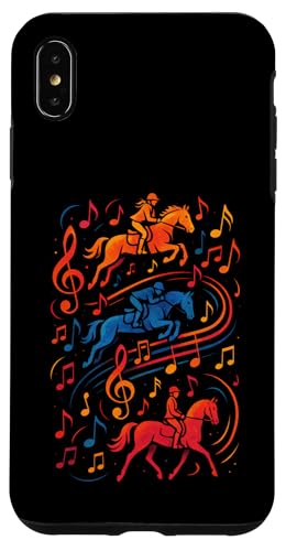 Pferd Pferde Musiknoten Springreiten Hülle für iPhone XS Max Pferd Pferde Musiknoten Springreiten Hülle für iPhone XS Max von Notenschlüssel Pferdefreunde Sprüche Mädels Spruch
