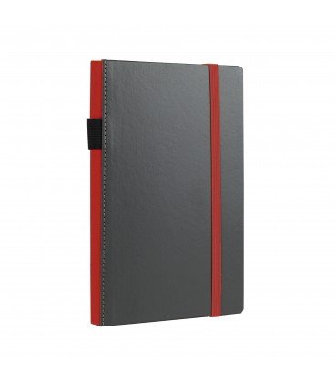 Notes & Dabbles FLNHBLS007 - Flynn, kleines eingefasstes Notebook mit Stifthalter, neu Visitenkartenhalter, rotbraun von Notes & Dabbles