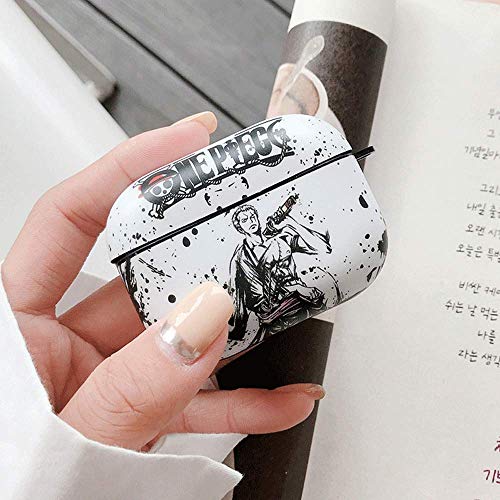 Bonici Schutzhülle für AirPods Pro, kreatives Anime-Helden-Thema, chinesische Landschaftsmalerei, Stil, weiß, schwarz, weiches Silikon, TPU-Gummi, Abdeckung, Ohrhörer, Kopfhörer, kabelloses Laden, Bonici Schutzhülle für AirPods Pro, kreatives Anime-Helden-Thema, chinesische Landschaftsmalerei, Stil, weiß, schwarz, weiches Silikon, TPU-Gummi, Abdeckung, Ohrhörer, Kopfhörer, kabelloses Laden, von Nother