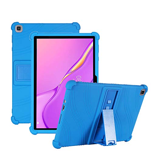 Nother Hülle für Huawei MatePad T10S/T10, Leicht Silikon Weich Kindgerechte Hülle mit Standfunktion für Huawei MatePad T10S/T10, Blau von Nother