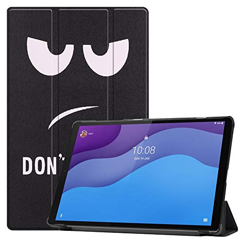 Nother Hülle für Lenovo Tab M10 HD (2nd Gen) 10.1, Ultra Schlank Schutzhülle Etui mit Standfunktion Smart Case Cover für Lenovo Tab M10 HD (2nd Gen) 10.1, Auge von Nother