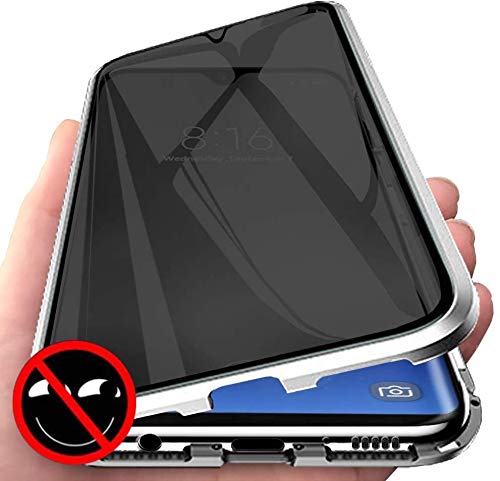 Wishcover Anti-peep Magnetische Hülle für Xiaomi Poco X3 NFC mit Sichtschutz Handyhülle 360 Grad Doppelseitig Gehärtetes Glas Schutzhülle Magnetische Adsorption Anti-Spähen Sichtschutz Anti-Spy Case von Nother