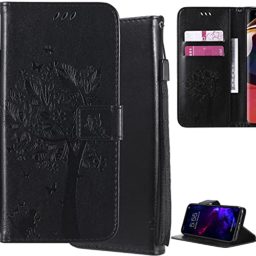 Nothers DodoBuy Hülle für Samsung Galaxy S21+ Plus, Katze Baum Muster Flip PU Leder Schutzhülle Handy Tasche Case Cover Standfunktion mit Kartenfächer - Schwarz Nothers DodoBuy Hülle für Samsung Galaxy S21+ Plus, Katze Baum Muster Flip PU Leder Schutzhülle Handy Tasche Case Cover Standfunktion mit Kartenfächer - Schwarz von Nothers