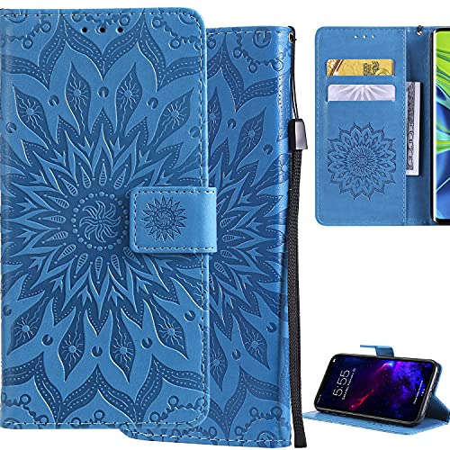Nothers DodoBuy Hülle für Sony Xperia 10 III, Sonnenblume Muster Flip PU Leder Schutzhülle Handy Tasche Case Cover Stand mit Kartenfach - Blau Nothers DodoBuy Hülle für Sony Xperia 10 III, Sonnenblume Muster Flip PU Leder Schutzhülle Handy Tasche Case Cover Stand mit Kartenfach - Blau von Nothers