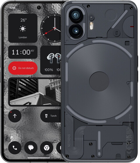 Nothing Phone (2) 256GB Dual-SIM grau von Nothing