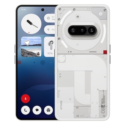 Nothing Phone (3a) 8/128GB Dual-SIM weiß Android 15 Smartphone von Nothing