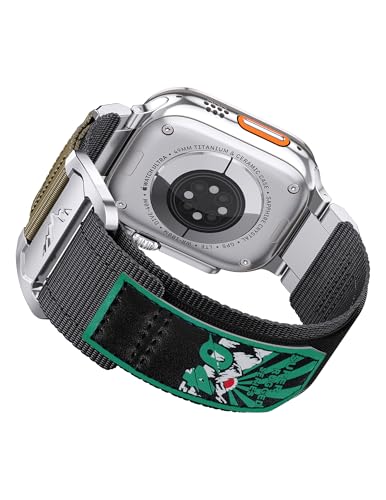 Kompatibel mit Apple Watch Ultra Ultra 2 Armband für Herren, Sport iWatch Nylon Armband für Apple Watch Series 10 46mm/Series 9/8/7/6 SE 45mm 44mm 42mm/Ultra/Ultra 2 49mm für Herren Kompatibel mit Apple Watch Ultra Ultra 2 Armband für Herren, Sport iWatch Nylon Armband für Apple Watch Series 10 46mm/Series 9/8/7/6 SE 45mm 44mm 42mm/Ultra/Ultra 2 49mm für Herren von NotoCity