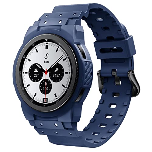 NotoCity Ersatzarmband Kompatibel mit Samsung Galaxy Watch 4 42mm Armband TPU, Kreativ Armband für Galaxy Watch 4 42mm, Dunkelblau NotoCity Ersatzarmband Kompatibel mit Samsung Galaxy Watch 4 42mm Armband TPU, Kreativ Armband für Galaxy Watch 4 42mm, Dunkelblau von NotoCity