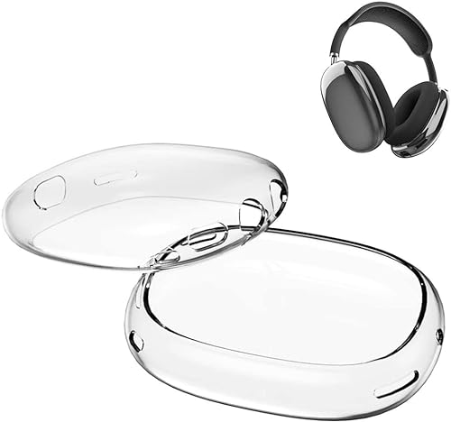 NotoCity Hülle Kompatibel mit Apple AirPods Max Headset Kopfhörer TPU Schutzhülle Klar Stoßfest Staubdicht Case von NotoCity