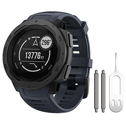 NotoCity Kompatibel mit Armband Garmin Instinct Silikon Ersatzband für Instinct Unisex von NotoCity