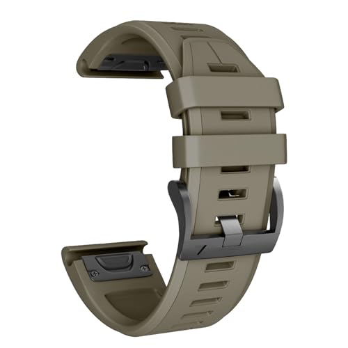 NotoCity für Fenix 6 pro/5 plus Armband, Quickfit 22mm für Fenix 6/7/8 47mm/5/7 pro/E 47mm, Armband für Forerunner 935/945/965, Epix 2, Instinct, Approach S60 Uhrenarmband(Coyote Tan) von NotoCity