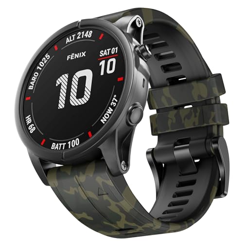 Uhrenarmband 22mm für Garmin Fenix 5/5 Plus/6/6 Pro/7/7Pro/3 Armband, Armband Quickfit 22mm für Epix 2, Instinct/Instinct 2 Solar, Forerunner 935/945/955/745 Armband, für Garmin Approach S60, S62 von NotoCity