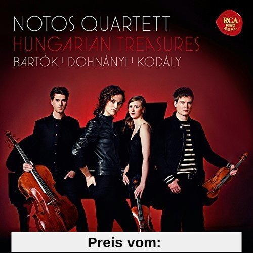 Hungarian Treasures - Bartók, Dohnányi, Kodály von Notos Quartett
