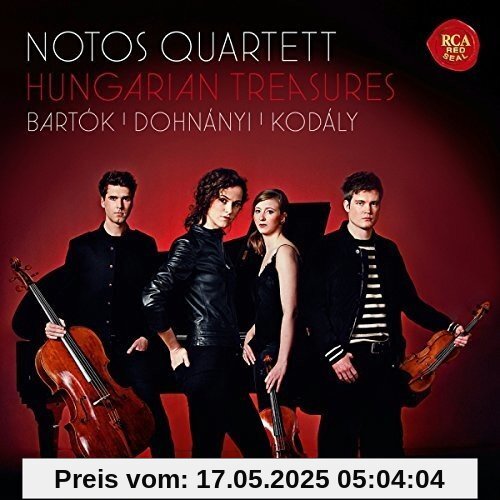Hungarian Treasures - Bartók, Dohnányi, Kodály Hungarian Treasures - Bartók, Dohnányi, Kodály von Notos Quartett
