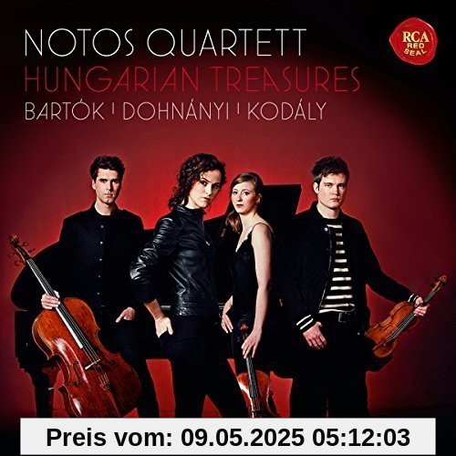 Hungarian Treasures - Bartók, Dohnányi, Kodály von Notos Quartett