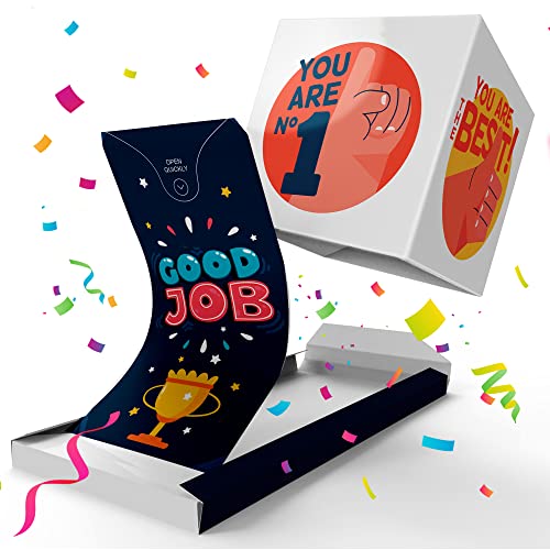 Notta&Belle FEEL LOVE EVERY MINUTE «BOOM!» Grußkarte – Good Job, Explosion Surprise Karte mit Konfetti Notta&Belle FEEL LOVE EVERY MINUTE «BOOM!» Grußkarte – Good Job, Explosion Surprise Karte mit Konfetti von Notta&Belle FEEL LOVE EVERY MINUTE