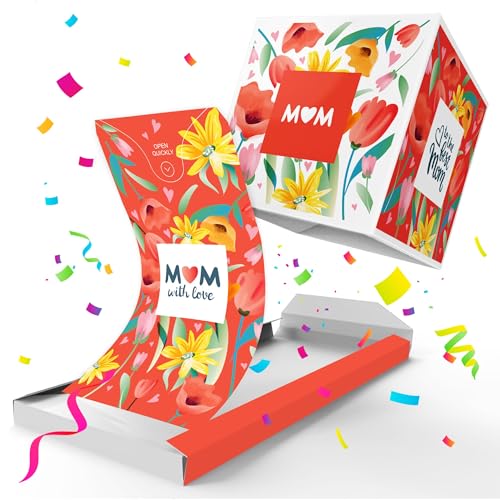 Notta&Belle FEEL LOVE EVERY MINUTE «BOOM!» Muttertagskarte Explodierende Grußkarte Konfetti, Überraschung Geschenkidee für Mama Notta&Belle FEEL LOVE EVERY MINUTE «BOOM!» Muttertagskarte Explodierende Grußkarte Konfetti, Überraschung Geschenkidee für Mama von Notta&Belle FEEL LOVE EVERY MINUTE