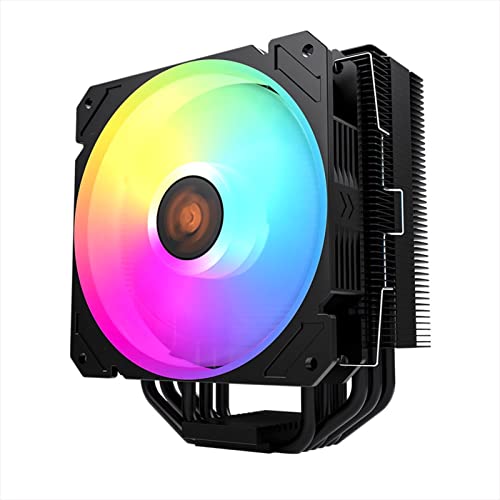 Noua Arcade ARGB Kühlkörper für CPU TDP 180 W 6 Wärmeleitungen mit direktem Kontakt und PWM Lüfter Adresse 120 mm kompatibel mit Intel 1200 115 x 1366 AMD AM5 AM4 AM3 AM2 AM2 von Noua