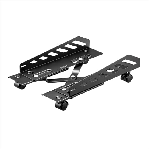 Noua Grind PC-Halterung für Desktop-PC, Rollwagen mit 4 Rädern, 2 feststellbar, Belastung bis 25 kg, verstellbare PC-Halterung, PC-Halterung für Gaming Computer Desktop Noua Grind PC-Halterung für Desktop-PC, Rollwagen mit 4 Rädern, 2 feststellbar, Belastung bis 25 kg, verstellbare PC-Halterung, PC-Halterung für Gaming Computer Desktop von Noua