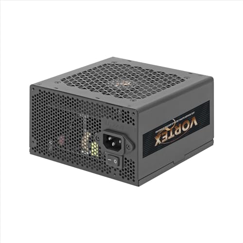 Noua Vortex 850 W ATX-Netzteil für PC Gaming 850 Watt 80+ Bronze, DC zu DC, leiser Lüfter 120 mm, aktiver PFC Noua Vortex 850 W ATX-Netzteil für PC Gaming 850 Watt 80+ Bronze, DC zu DC, leiser Lüfter 120 mm, aktiver PFC von Noua