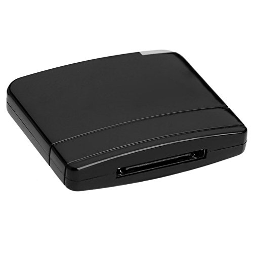 Novara Bluetooth A2DP Musik Audio 30-Pin Empfaenger Adapter Fuer Lautsprecher Dock Schwarz von Novara