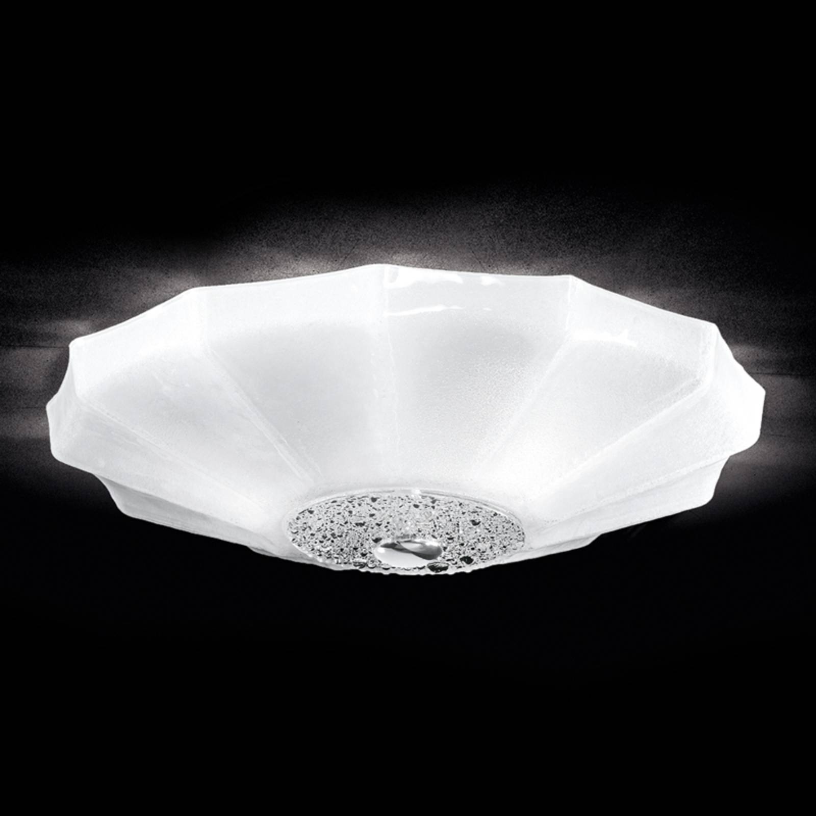Dekorative Deckenleuchte Monja aus Murano-Glas Dekorative Deckenleuchte Monja aus Murano-Glas von Novaresi