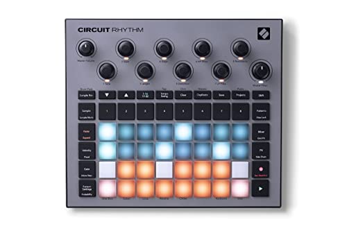 Novation Circuit Rhythm: Sampler und Groovebox mit acht Sample-Spuren für die Erstellung und Performance von Beats. von Novation