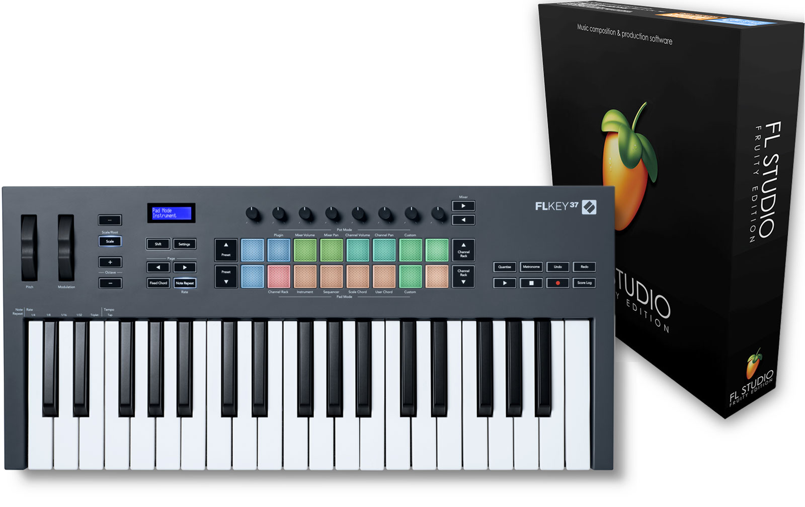 Novation FL Key 37 & Image Line FL Studio - Fruity Edition Novation FL Key 37 & Image Line FL Studio - Fruity Edition von Novation