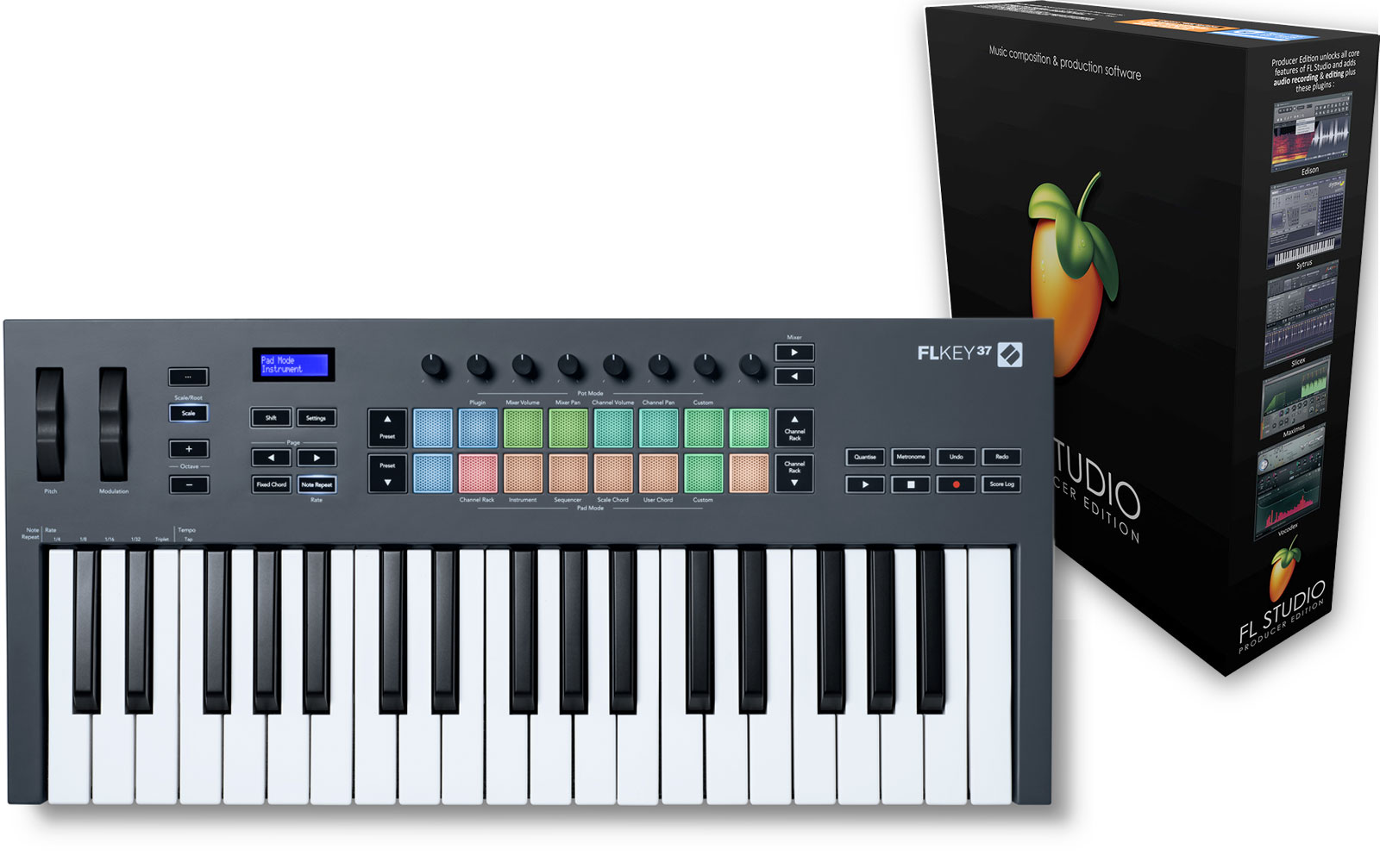 Novation FL Key 37 & Image Line FL Studio - Producer Edition Novation FL Key 37 & Image Line FL Studio - Producer Edition von Novation