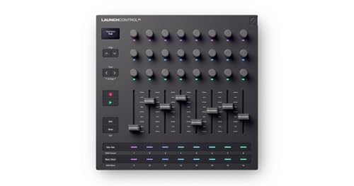 Novation Launch Control XL 3 – USB-Stromversorgung, MIDI-Bedienoberfläche und Mixer für DAW- und Hardware-Integration mit 8 Fadern, 24 Endlosdrehreglern, 5-Pin-MIDI-E-A und Musiksoftware-Bundle Novation Launch Control XL 3 – USB-Stromversorgung, MIDI-Bedienoberfläche und Mixer für DAW- und Hardware-Integration mit 8 Fadern, 24 Endlosdrehreglern, 5-Pin-MIDI-E-A und Musiksoftware-Bundle von Novation