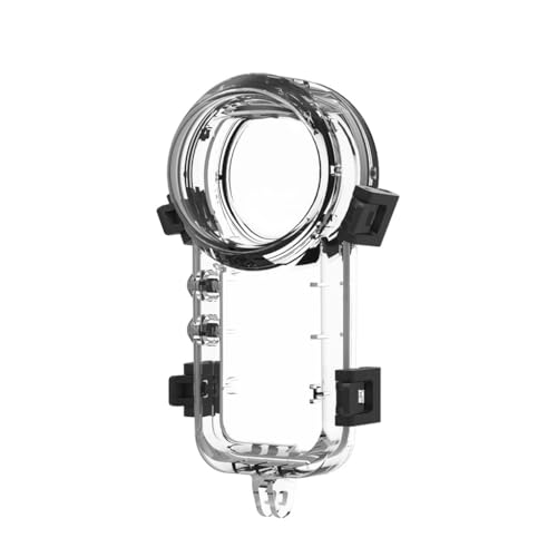 NovelGoal 50M Unterwasserkamera Tauchkoffer mit 1/4 Griff Schraube & Kamerahalterung Adapter, X5 Tauchschutzgehäuse Shell Wasserdichtes Gehäuse (unsichtbare Tauchschale) von NovelGoal