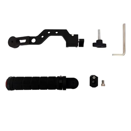 NovelGoal Halterungsständer, Handy-Stabilisator, Tragegriff, Zubehör, kompatibel mit Hohem MT2 M6 mit 1/4 3/8 Befestigungsloch (runder Griff) von NovelGoal