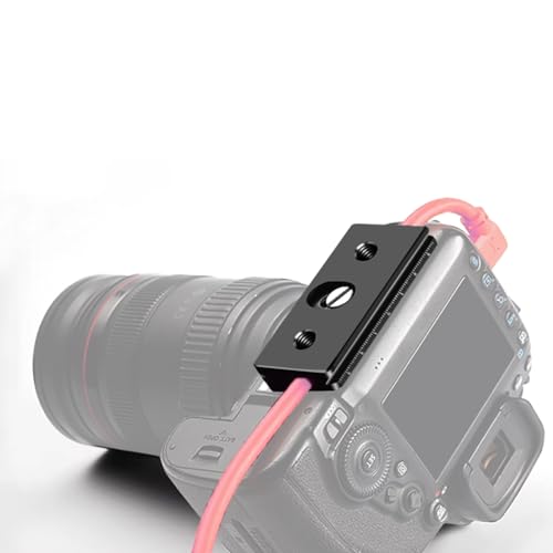 NovelGoal Kabelklemme Schnellwechselplatte Schließfach DSLR Kamera Online Schießen Universal Kamera Datenkabel Fixer von NovelGoal