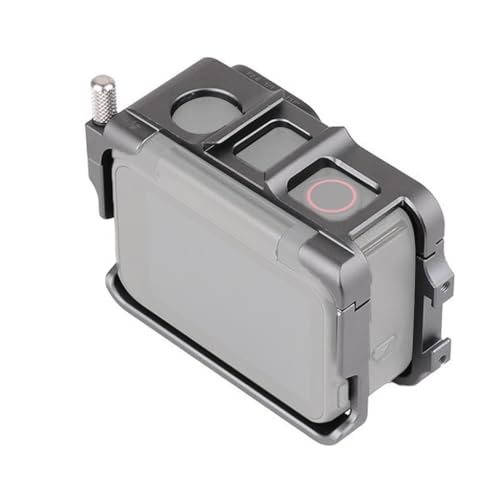 NovelGoal Kameratasche Käfig mit kaltem Schuh, Kameraschutzrahmengehäuse kompatibel mit Ace Pro2 für Video-Lichtmikrofon (Aluminium) von NovelGoal