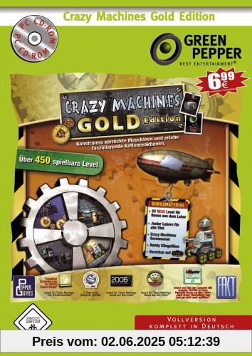 Crazy Machines - Gold Edition [Green Pepper] von Novitas