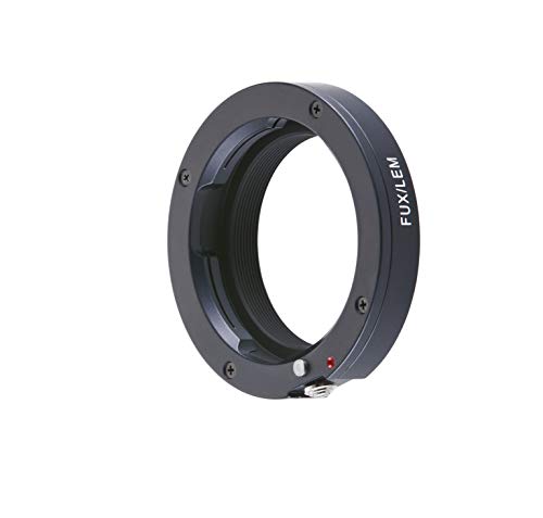 Novoflex Adapter Leica M Objektiv an Fuji X PRO Kamera Fux LEM schwarz von Novoflex
