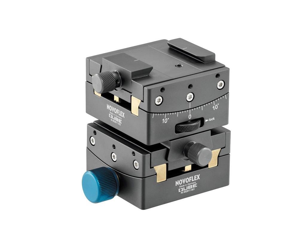 Novoflex QUBE Modularer Goniometerkopf 15° Verschwenkung - Stativhalterung von Novoflex