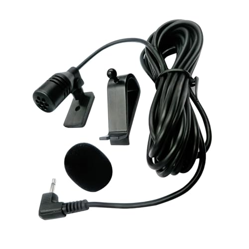 3,5mm Mikrofon, Mini Mikrofon Clip Klebepad Schaumstoffabdeckung Kabel Hohe Qualität Kondensator Rauschunterdrückung Mikrofon für PC Audio Bluetooth Stereo GPS DVD Plug 3,5mm Mikrofon, Mini Mikrofon Clip Klebepad Schaumstoffabdeckung Kabel Hohe Qualität Kondensator Rauschunterdrückung Mikrofon für PC Audio Bluetooth Stereo GPS DVD Plug von Novstuf
