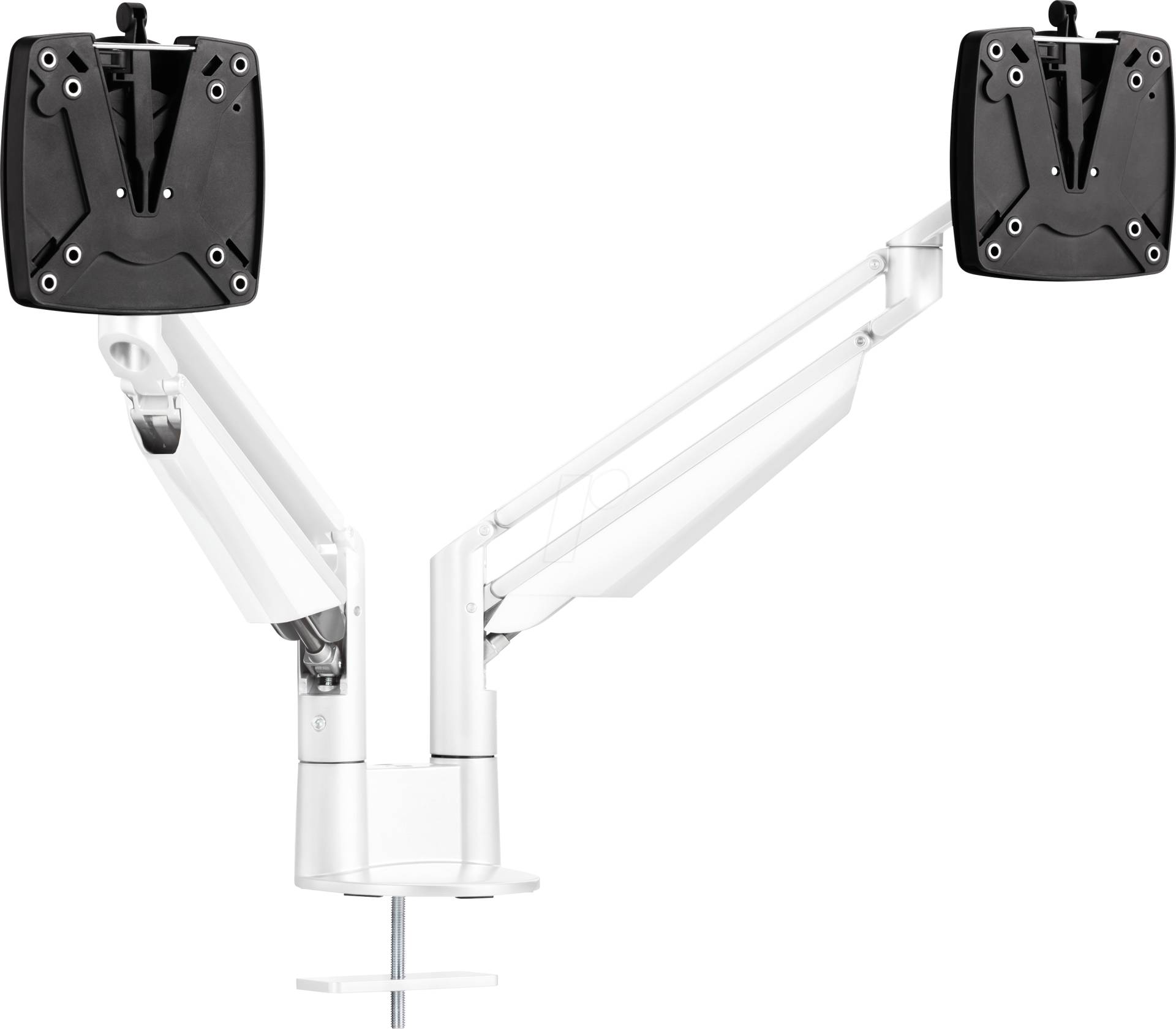 NOVUS 9904011000 - Monitor Halter, 2 Displays, Tischmontage, weiß, 2-7 kg von Novus