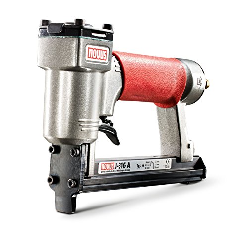Novus Druckluft-Tacker J-316, Profi-Tacker mit Leichtmetallgehäuse, Für Feindrahtklammern bis 16 mm, Polstern, Bespannen Novus Druckluft-Tacker J-316, Profi-Tacker mit Leichtmetallgehäuse, Für Feindrahtklammern bis 16 mm, Polstern, Bespannen von Novus