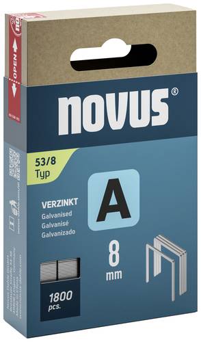 Novus Tools 042-0774 Feindrahtklammern Typ 53 1800 St. Abmessungen (L x B) 8mm x 11.3mm von Novus Tools
