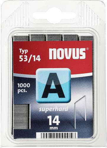 Novus Office 106442400 Feindrahtklammern Typ 53 1000 St. Abmessungen (L x B) 14mm x 11.3mm von Novus Office