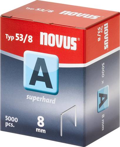 Novus Office 106442600 Feindrahtklammern Typ 53 5000 St. Abmessungen (L x B) 8mm x 11.3mm von Novus Office