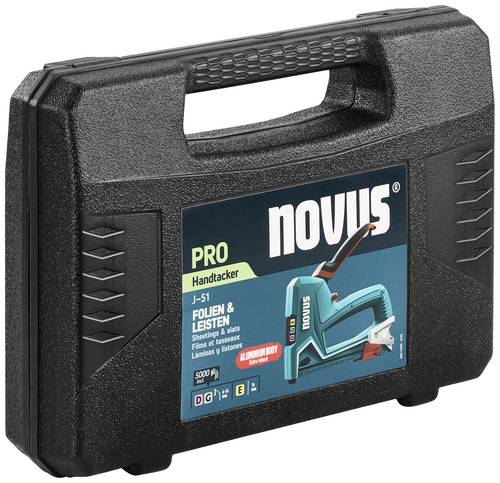 Novus Tools J-51 Set 030-0470 Handtacker Klammerntyp Typ 53F Klammernlänge 6 - 14mm von Novus Tools