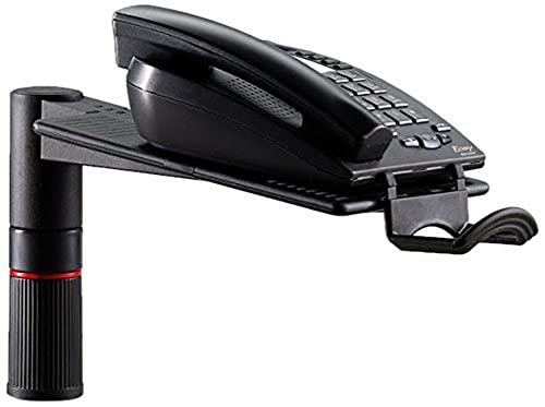 Novus PhoneMaster Schreibtisch Telefonhalterung anthrazit, 26 x 17 x 14 cm von Novus