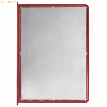 Novus Sichttafel A4 Kunststoff rot Novus Sichttafel A4 Kunststoff rot von Novus
