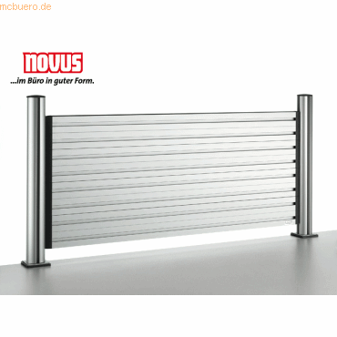 Novus SlatWall-Komplettlösung 100cm mit 2 TSS-Säulen 445 u. 4 Elemente von Novus